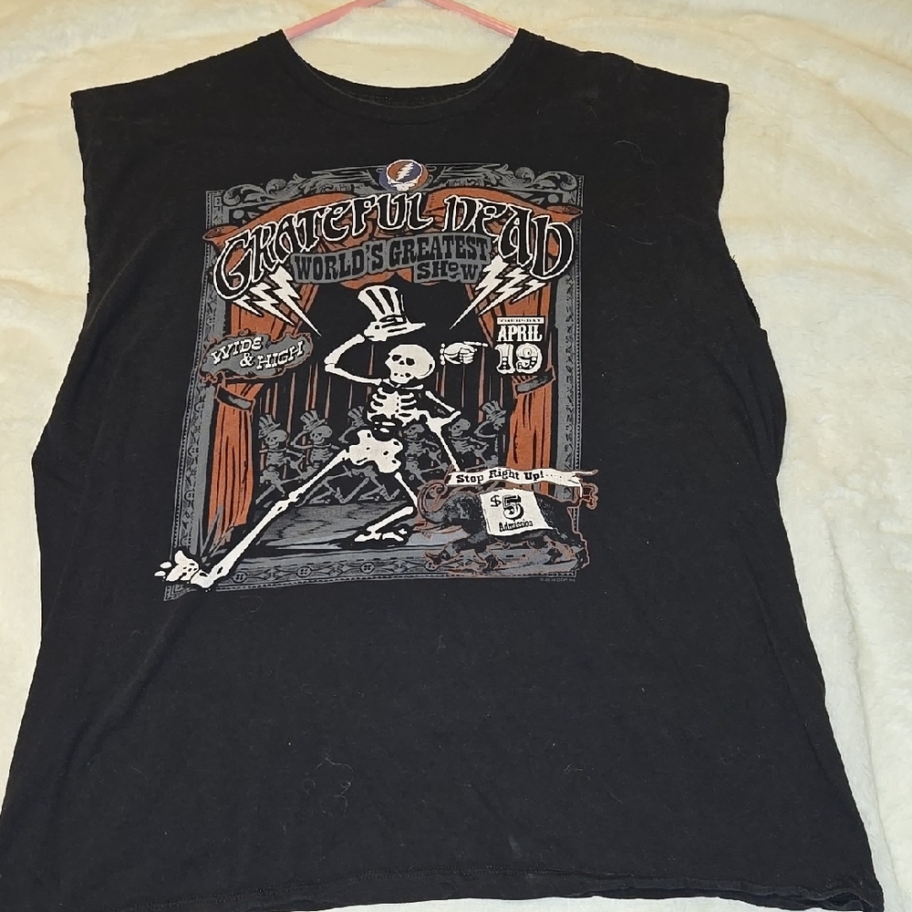 Grateful Dead Black Graphic Tank Top